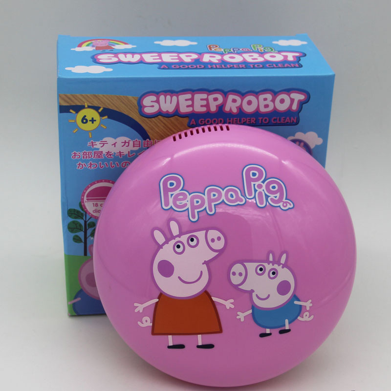 Cartoon Mini intelligent Sweep the Floor Robot Automatic induction Dust toy Home Good Helper