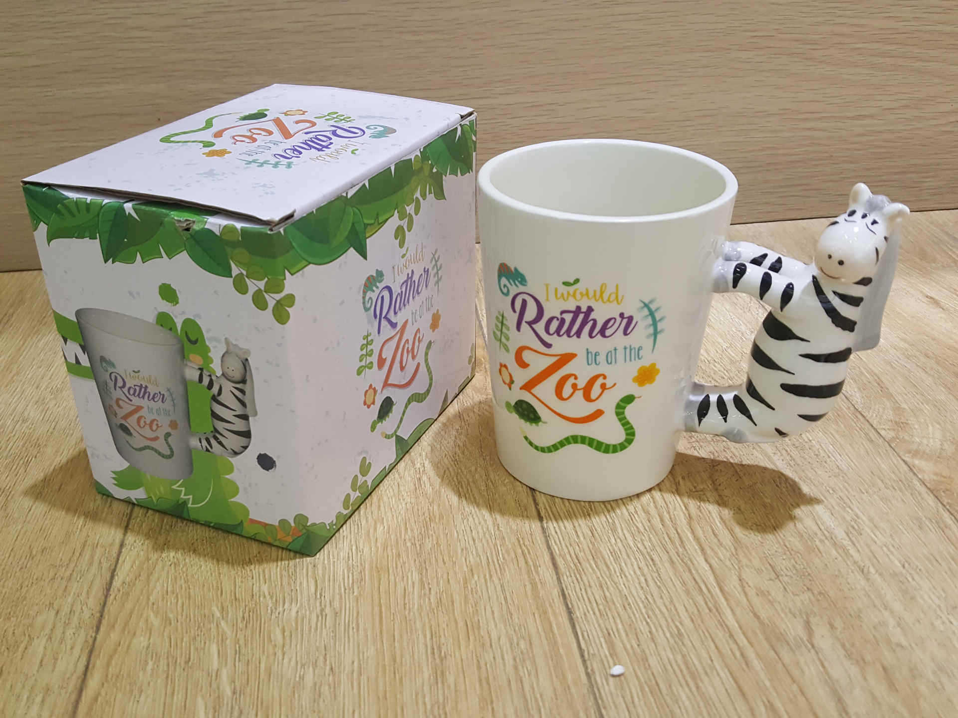 Lovely Three-dimensional Birdie Ceramics Mark Cup Drinking Glass Hand Painted 3D Animal Cup
