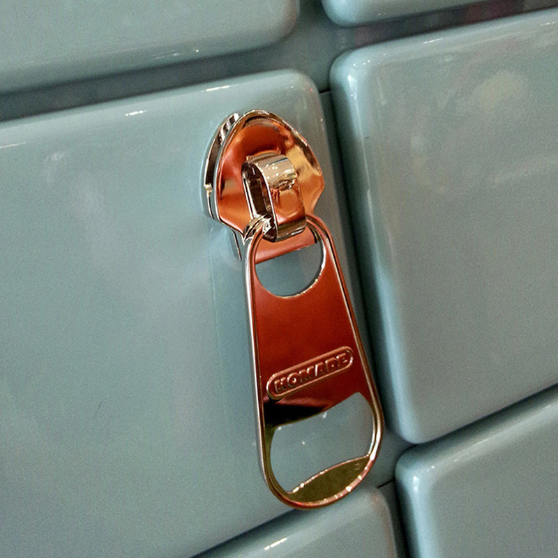 Creative Magnetic Zipper Corkscrew Fridge Stickers Creative Zipper Buckle Corkscrew
