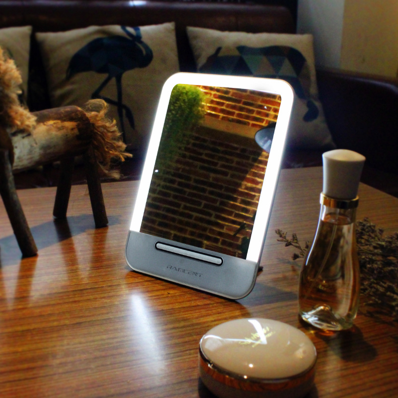 Charge flat Make-up Mirror Table Lamp Touch Touch Dimming Night light Multifunction Mirror lights