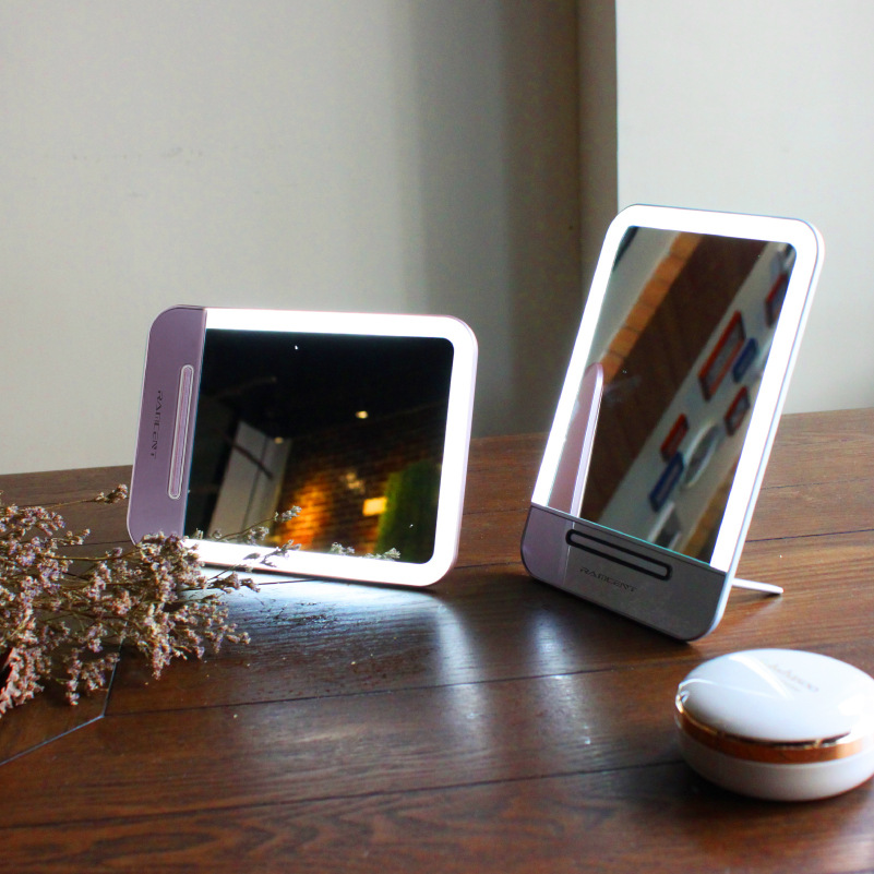 Charge flat Make-up Mirror Table Lamp Touch Touch Dimming Night light Multifunction Mirror lights