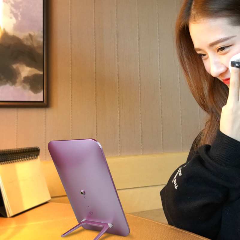 Charge flat Make-up Mirror Table Lamp Touch Touch Dimming Night light Multifunction Mirror lights