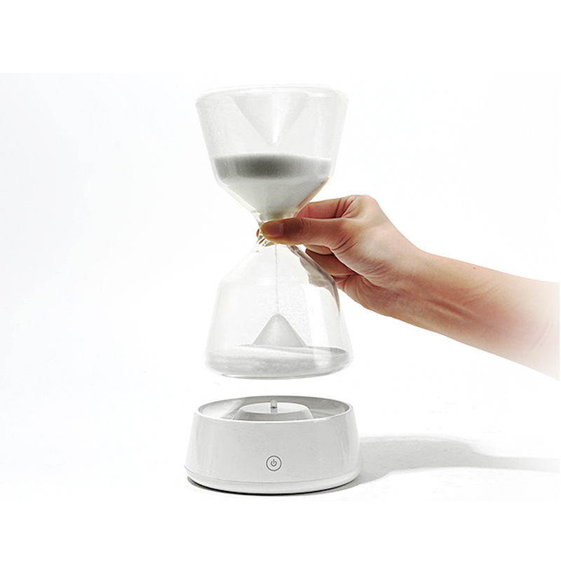 Romantic USB Charge Hourglass light Touch Dimming Hourglass With sleep lights