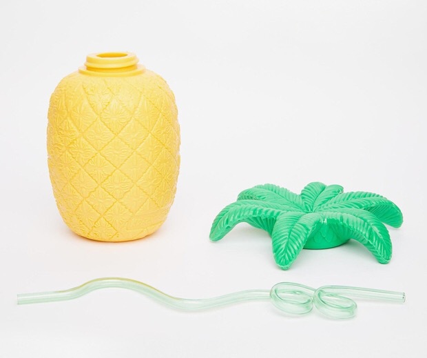 Creative The New Fruit Watermelon Pineapple Straw Cup Child fruit Kettle