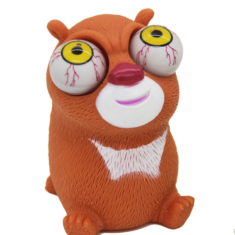 Vent Spoof Burst Eyes toy Wolf One Piece Variety Cartoon Tricky Winking Doll toy