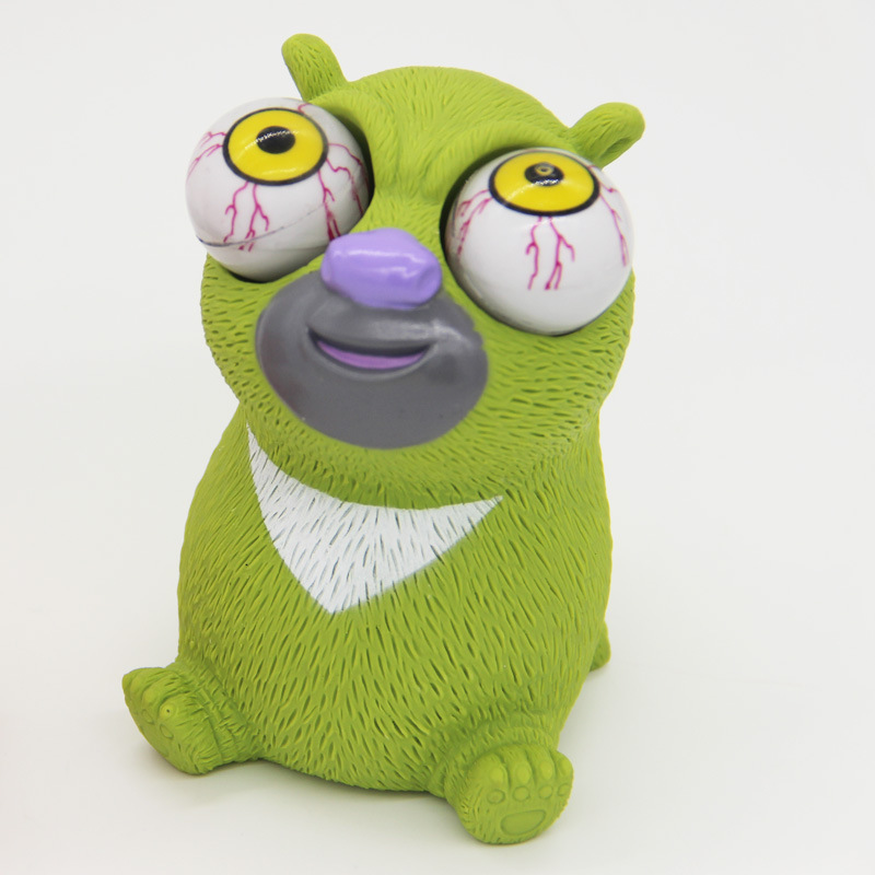 Vent Spoof Burst Eyes toy Wolf One Piece Variety Cartoon Tricky Winking Doll toy