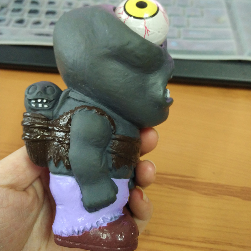 Vent Spoof Burst Eyes toy Wolf One Piece Variety Cartoon Tricky Winking Doll toy