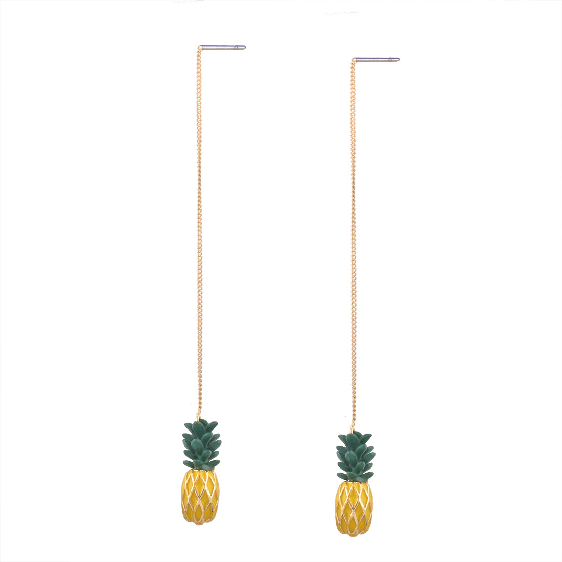 Ms Temperament Personality Wild Long Section Cherry Strawberry fruit Earring