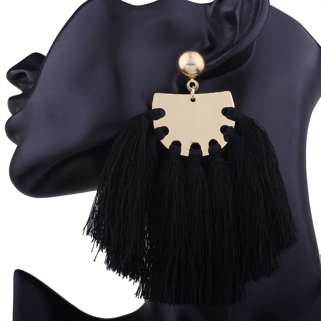 Western Style The New Accessories Fashion trend Personality tassel Sector Earring