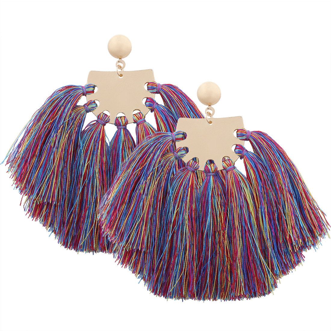 Western Style The New Accessories Fashion trend Personality tassel Sector Earring
