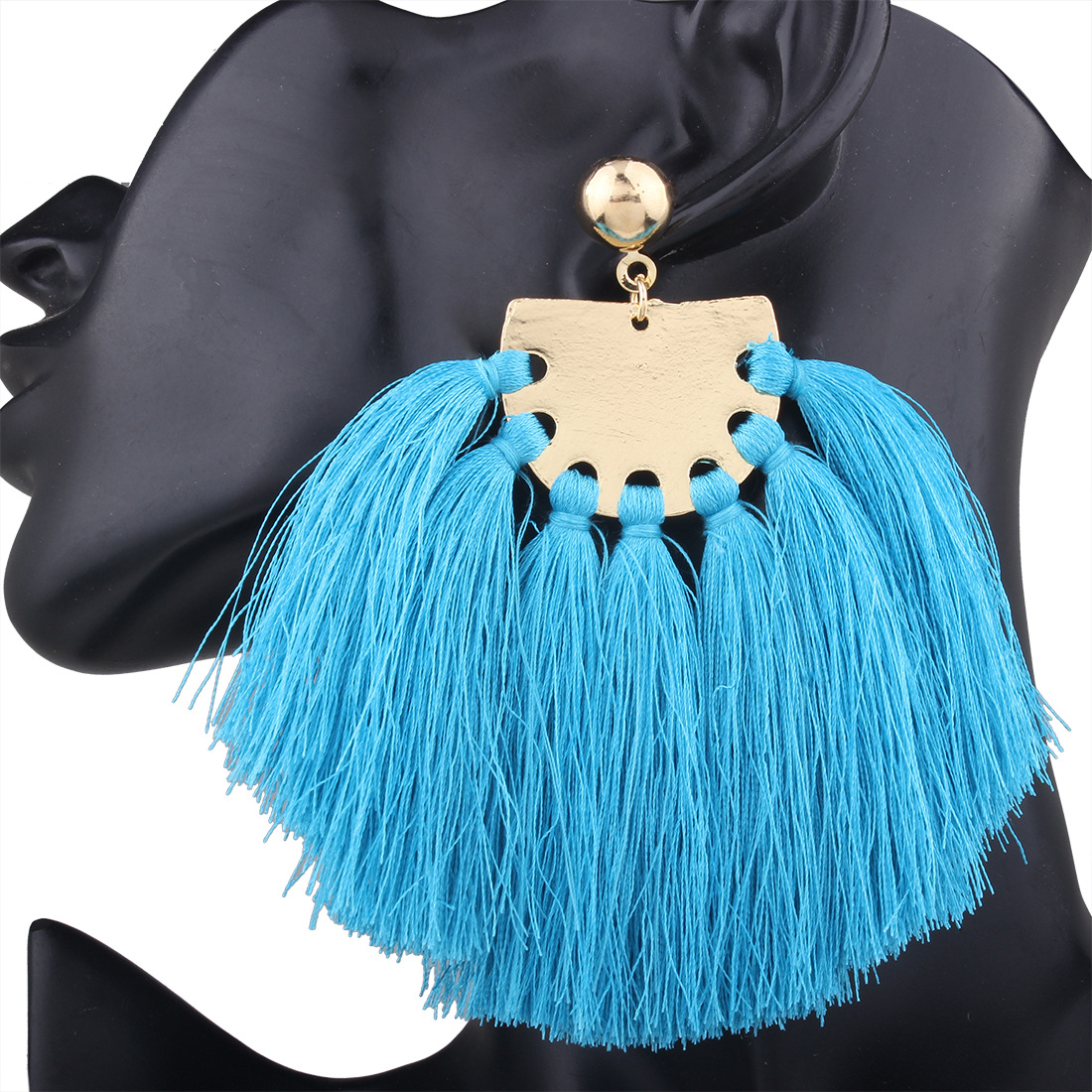 Western Style The New Accessories Fashion trend Personality tassel Sector Earring