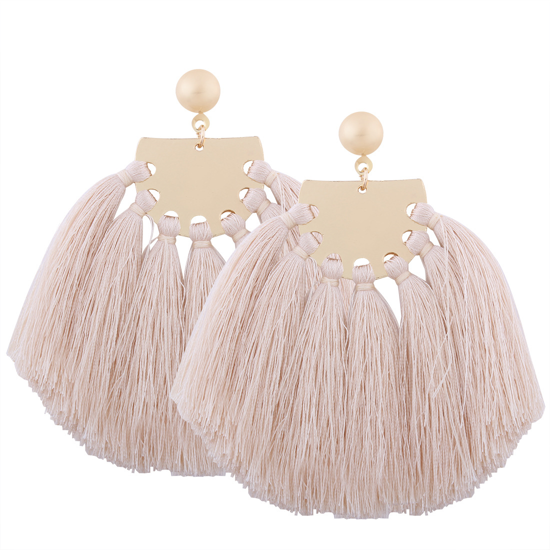 Western Style The New Accessories Fashion trend Personality tassel Sector Earring