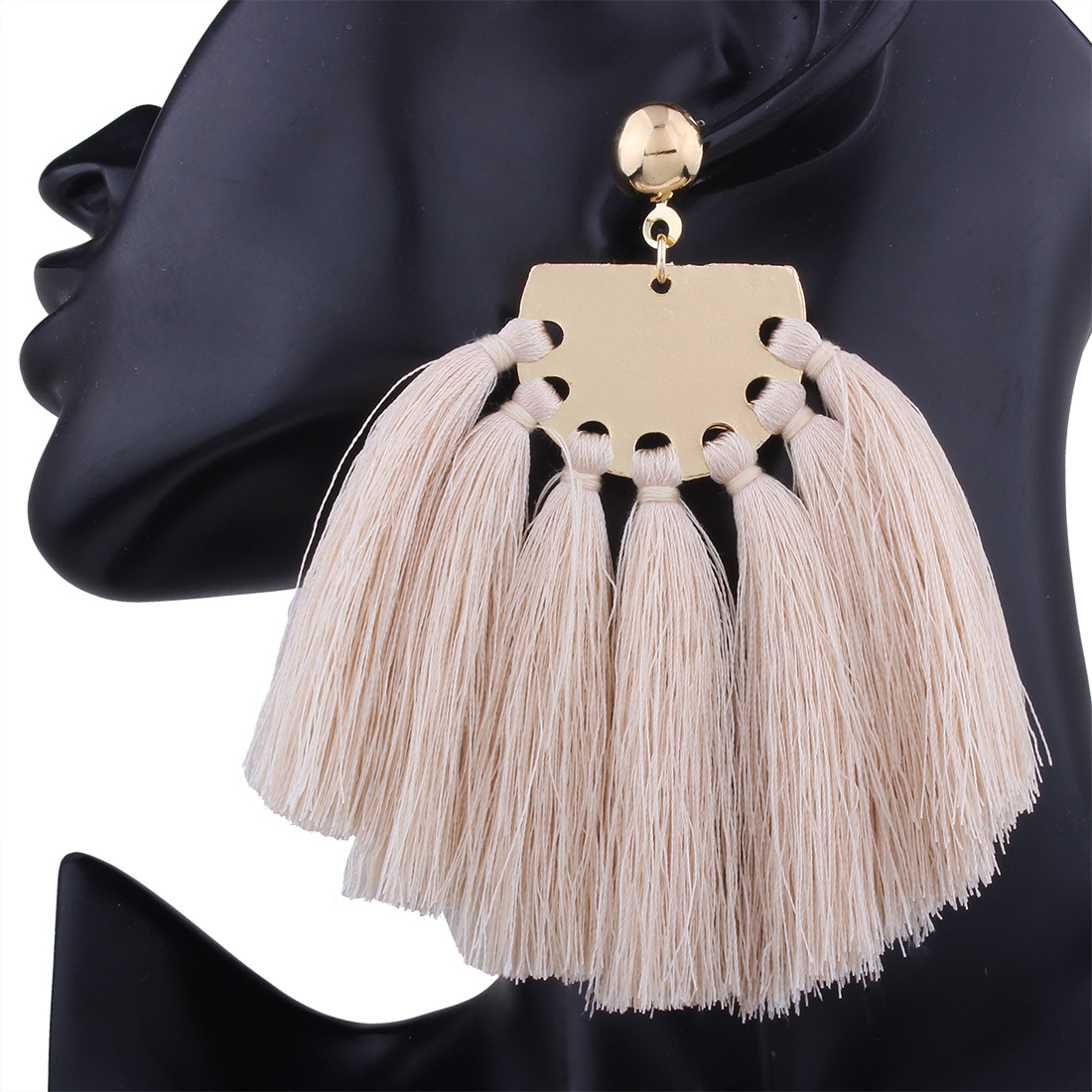 Western Style The New Accessories Fashion trend Personality tassel Sector Earring