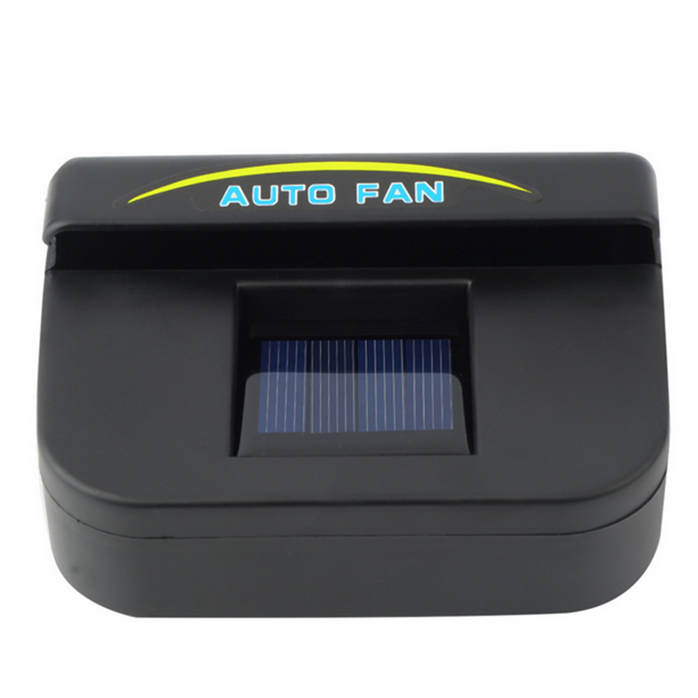 Solar Powered Car Window Windshield Auto Air Vent Cooling Fan Cooler Radiator US
