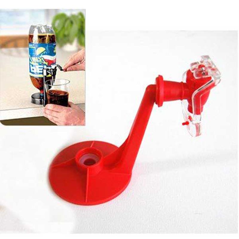 Novelty Soda Dispenser Bottle Coke Upside Down Drinking Water Dispense Machine Home Bar Party Gadget