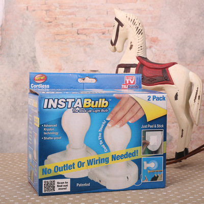 INSTA BULB Pull the Rope Wall lamp Energy-saving lamps Cabinet Light  Ceiling light