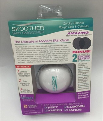 TREBDY Skoother Skin Smoother As Seen on TV Pedicure Rasp Foot File Callus