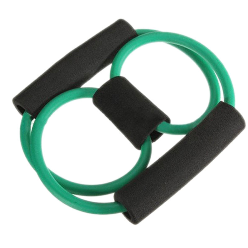 Word Tensile Rope Fitness Yoga Pull Rope Natural Latex Tube With Elastic Rope Chest Expander