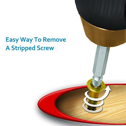Fashion 4pcs Screw Extractor Drill Bits Guide Set Broken Damaged Bolt Remover Speed Out