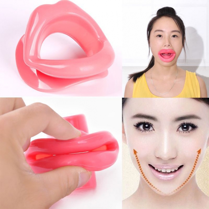 European Pop Massage Lips Exercise 12 Facial Lip Face with Thin Lips of God Is Wonderful