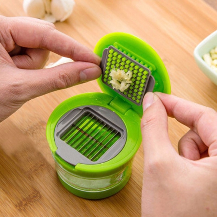 Press Garlic Slicer Presser Chopper Grinder Kitchen Tool GarlicPress Crusher