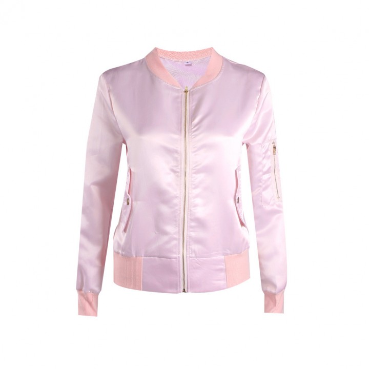 Western Style Ms Trend Long Sleeves Zipper Fashion Personality jacket Coat