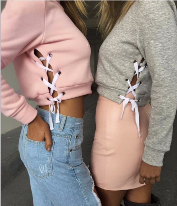 Western Style Ms Fashion Autumn And Winter Long Sleeves Split ends Play Corns coat Fleece Sweater