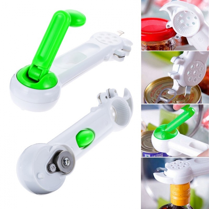 Multi-Function Bottle+Can+Jar Opener Beer Wine Soda Easy Unbolt Kitchen Cando Cooking Tools