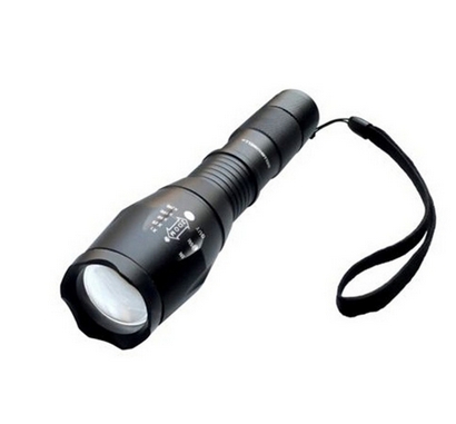 Led Flashlight Aluminum Alloy Bell Howell TacLight mini-light Telescopic Focusing High-Powered