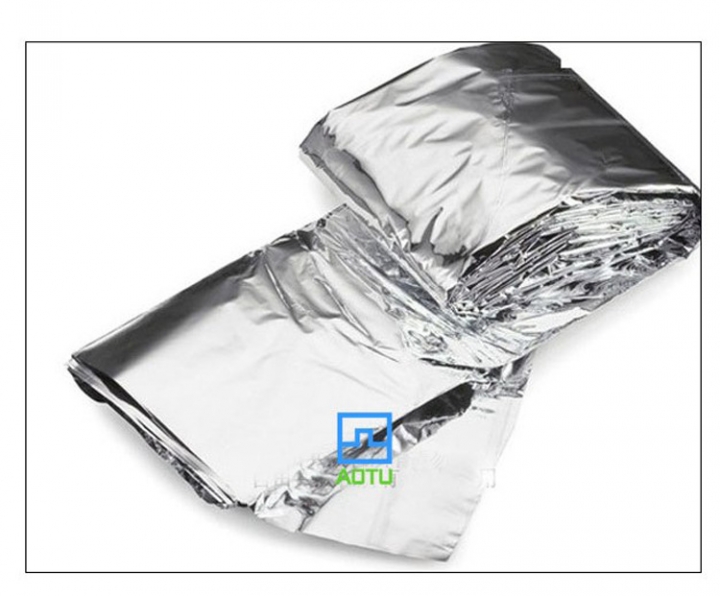 Survival Rescue Insulation Curtain multi-thin lightweight Life-saving Military Silver Blanket Travel