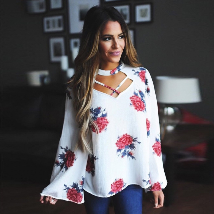 Western Style Ms Fashion Personality Wild Coat T-shirt Apparel