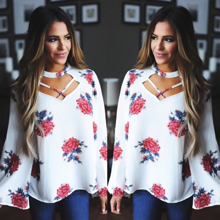 Western Style Ms Fashion Personality Wild Coat T-shirt Apparel