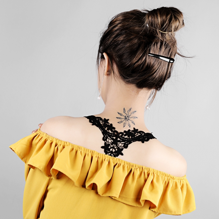 Ms Fashion Diamond Side Pearl tassel Earring Platinum Prevent Allergy Earring Accessories