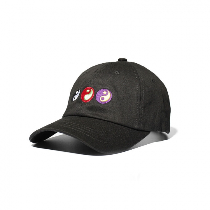 The New yin and yang Tai Chi Gossip Embroidery Baseball Cap Trend Caps Wild Sun Hat