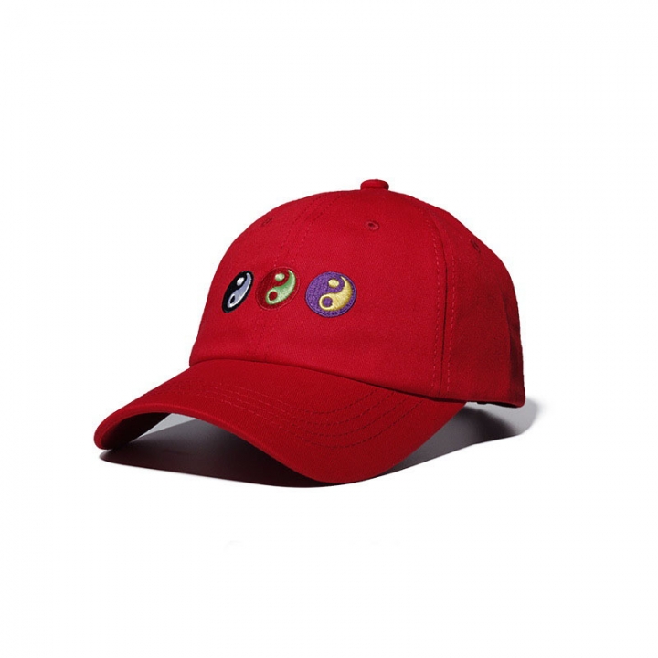 The New yin and yang Tai Chi Gossip Embroidery Baseball Cap Trend Caps Wild Sun Hat