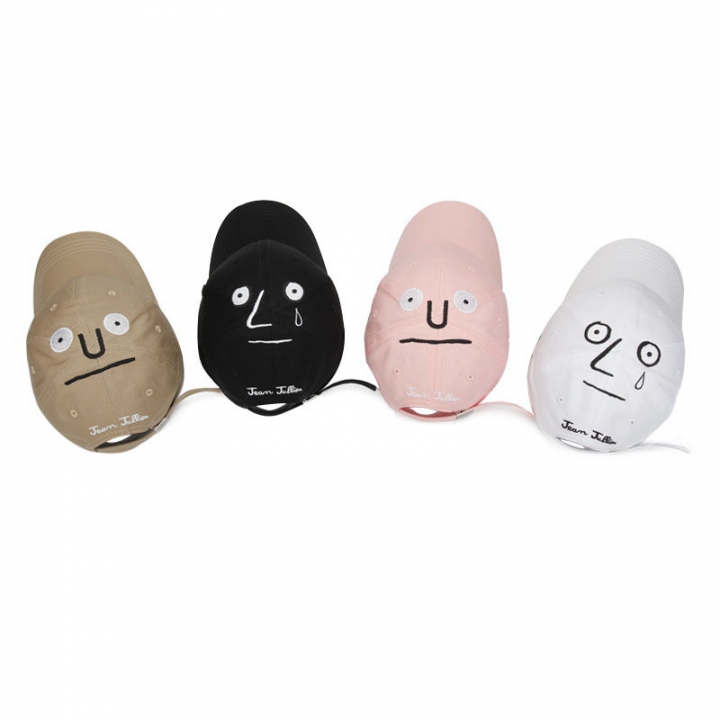Autumn Baseball Cap Cartoon Expression Shade Outdoor Sunhat Breathable Gift hat