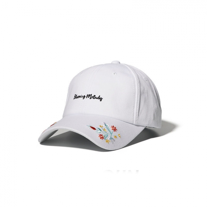Fashion Letter Embroidery Movement Couple Baseball cap hip-hop cap Street Dance Hat