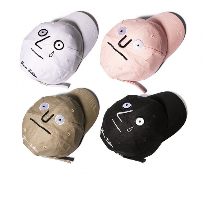 Autumn And Winter Hat Embroidery Caps Cotton Baseball cap Couple Outdoor hip-hop cap