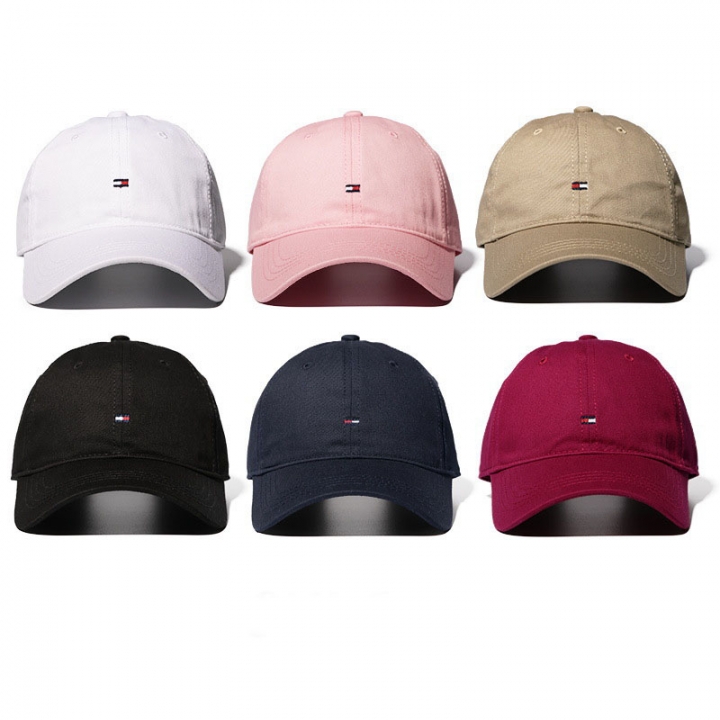 Autumn And Winter Solid Color Baseball cap Fashion Wild Casual hat Lovers hat Men Curved eaves Caps