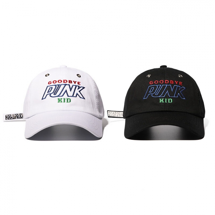 Retro Letter Embroidery Baseball Cap Sun Hat Harajuku Style Outdoor Movement Caps