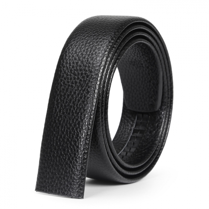 Men Jaguar Pattern Belt Business Automatic Buckle Leisure Simple Youth Belt