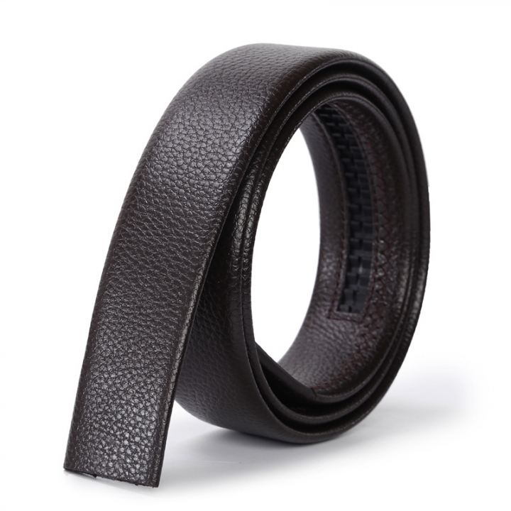 Men Jaguar Pattern Belt Business Automatic Buckle Leisure Simple Youth Belt