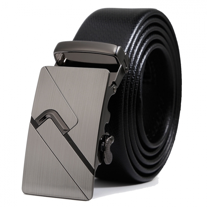 Men Fashion Belt Automatic Buckle Business Youth student personality belt