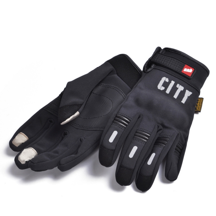 Motorcycle Outdoor Riding Gloves Off-road Racing All Means Touch Screen Night Reflective Gloves