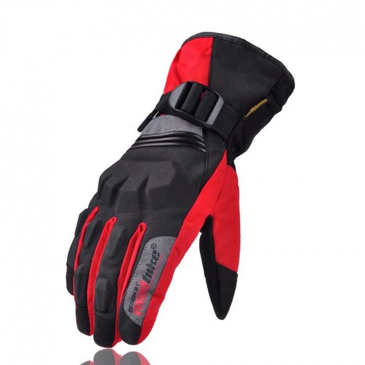 Winter Keep Warm Motorcycle Gloves Thickening Riding Electric car Racing Protection Gloves