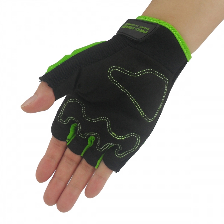 Mountain Bike Bicycle Riding Gloves Skull Half Finger Summer Outdoor Movement Gloves
