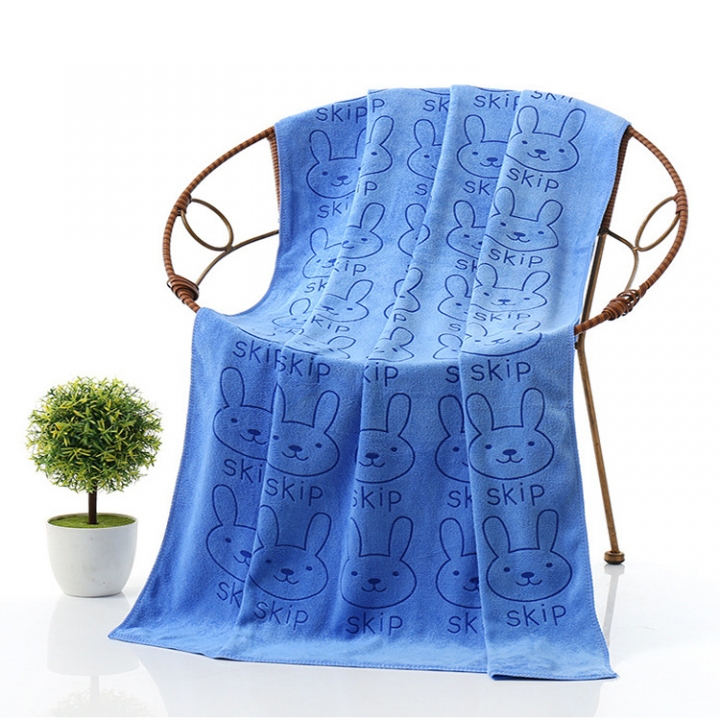 Superfine Fiber 70*140 Grinding Dijin Suction Printing Bath Towel Big Towel