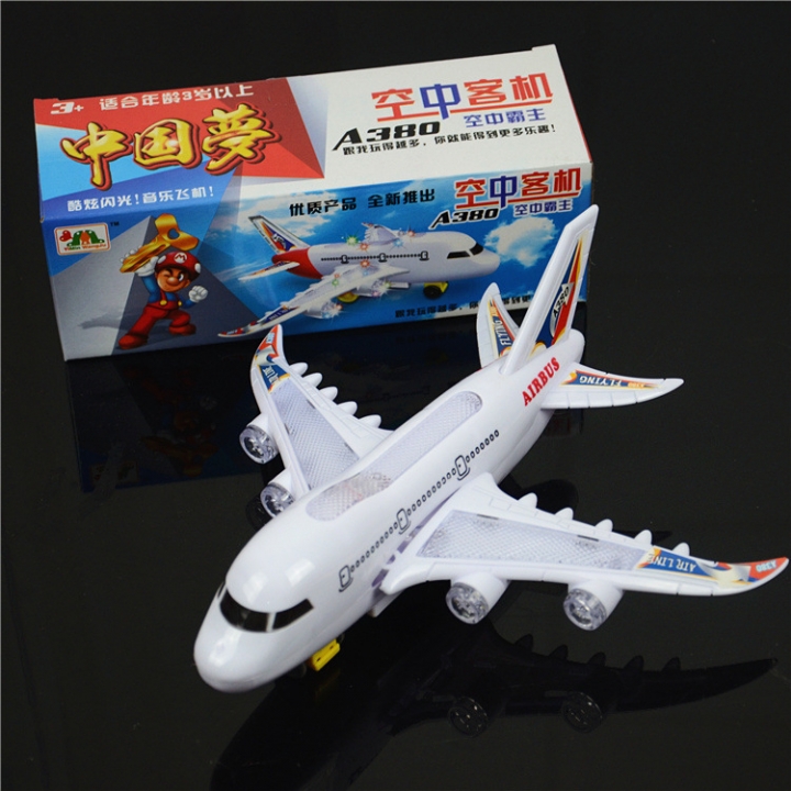 Puzzle Electric Flash Aircraft Child Aircraft Model Toy