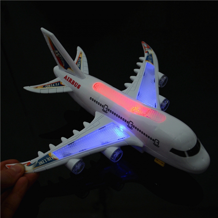 Puzzle Electric Flash Aircraft Child Aircraft Model Toy