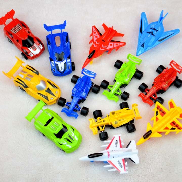 Child Brain Game Pull Back Toy Car Cars model toy Set